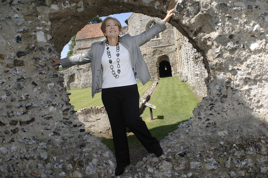 Margaret Hodge at Castle Rising